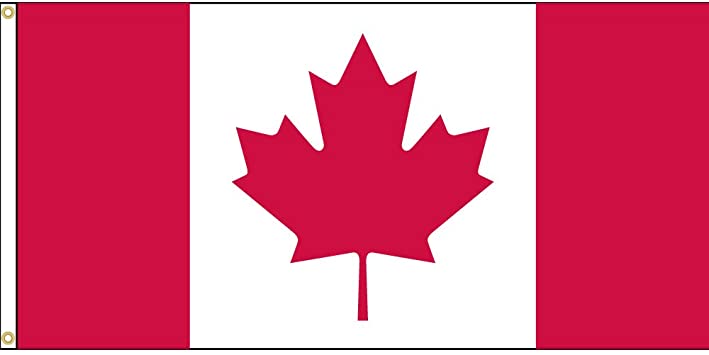 Flags Unlimited Canadian Flag 18-Inchx36-Inch
