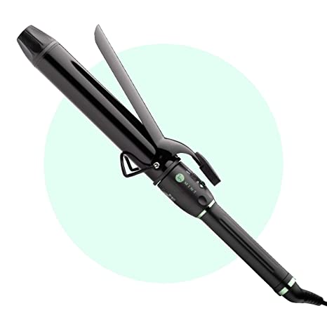 Professional Series Curling Iron 1 1/2 inch by MINT | Extra-Long 2-Heater Ceramic Barrel That Stays Hot. Hair Curler / Curl Former for Large Curls and Beach Waves. Travel-Ready Dual Voltage.