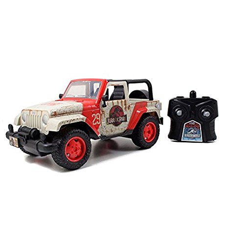 Jada Toys Jurassic World Jeep R/C Vehicle (1:16 Scale)