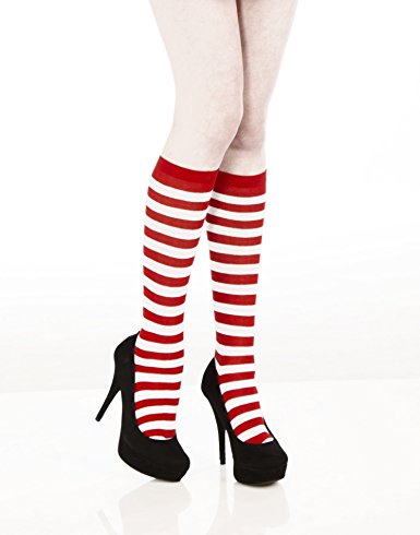 Forum Novelties Women's Novelty Striped Knee Socks