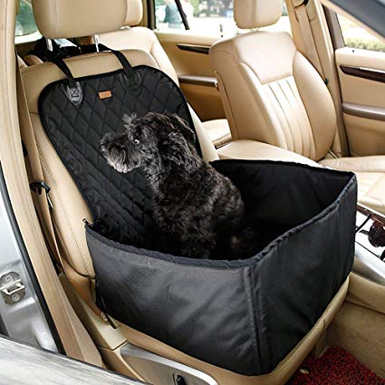 HHE DogLemi - Car Seat Cover to Protect Seats from Dogs - Waterproof and Non-Slip for Small and Medium Pets - Front or Rear Seat