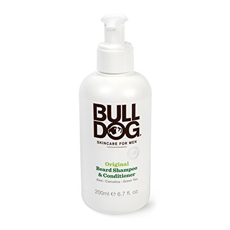 Bulldog Skincare and Grooming For Men Original Beard Shampoo and Conditioner, 6.7 Ounce
