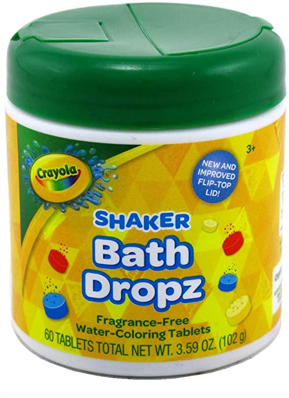 Crayola Color Bath Dropz 3.59 Ounce (60 Tablets) by Toys & Child