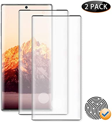 2 Pack HD Galaxy Note 20 Ultra Screen Protector ,Tempered Glass [3D Full Edge Covered][9H Hardness]Case Friendly Glass Protector, For Samsung Galaxy Note 20 Ultra 5G (6.9")