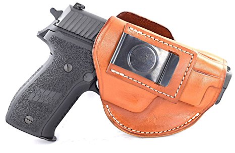 1791 Gunleather 4-WAY SIG P226 & P229 Holster - OWB and IWB CCW Holster - Right Handed Leather Gun Holster - Fits Sig Sauer P226, Sig P229, P220, P320c, P239
