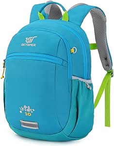 SKYSPER Preschool Kids Backpack 10L Toddler Travel Backpack for Kids Boys Girls(Cyan)