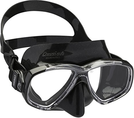 Cressi PERLA, Adult Small Inner Volume Silicon Mask for Scuba, Snorkeling - Cressi: Italian Quality Since 1946