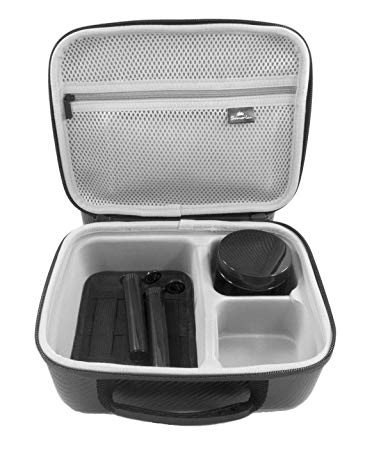 Somerlan Smell Proof Case - Stash Box includes Airtight Stash Jar, Pre-roll Tubes and Odor Absorber Bag - Lockable Stash Container for Storing Herb Grinder and Accessories