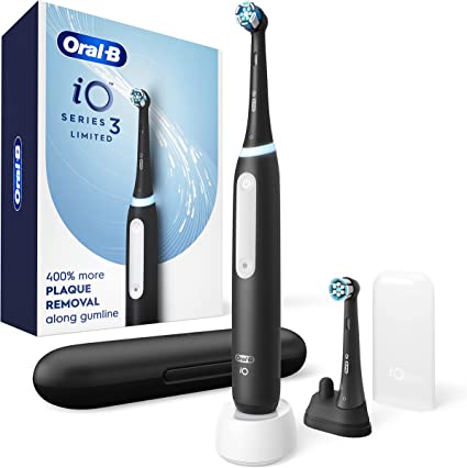 Oral-B iO3 Electric Toothbrush (1) with (1) Ultimate Clean Brush Head and (1) Charger