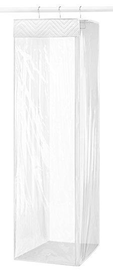 Whitmor Supreme Hanging Garment Bag, Clear