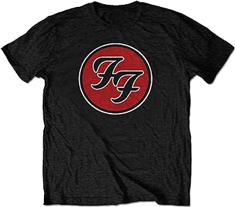 Foo Fighters 'FF Logo' (Black) T-Shirt