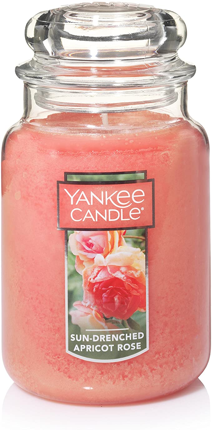 Yankee Candle Large Jar Candle, Sun-Drenched Apricot Rose