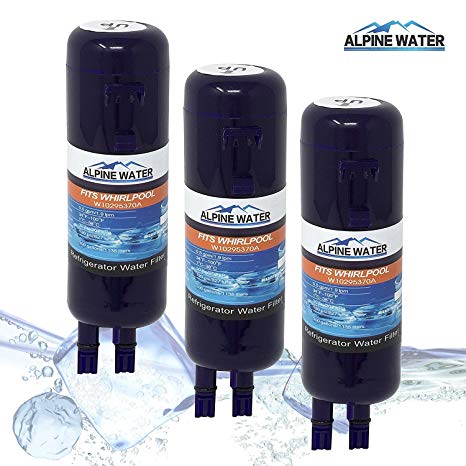 Premium Refrigerator Water Filter by ALPINEWATER (3 Pack)