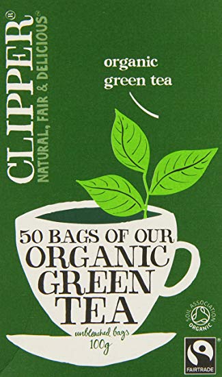 Clipper Organic Fairtrade Green 50 Teabags (Pack of 3, Total 150 Teabags)
