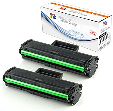 Starink B1160 Dell 1160 YK1PM HF44N (Dell 331-7335, HF442) Toner Cartridge Compatible for Dell B1160 B1160w B1163w B1165nfw Laser Printer (2 Black)