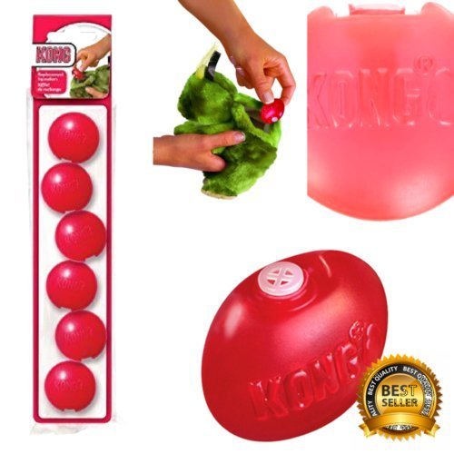 Kong Squeaker Refills Small Size:Small 12 Pack