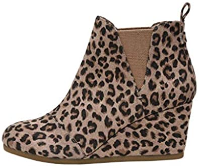 Dunes Women's Zoey Wedge Bootie  Wide Width Available