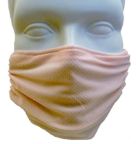 Comfy Mask - Elastic Strap Dust Mask By Breathe Healthy - Lawn & Garden, Woodworking, Dust, Drywall & Sanding (Pink)