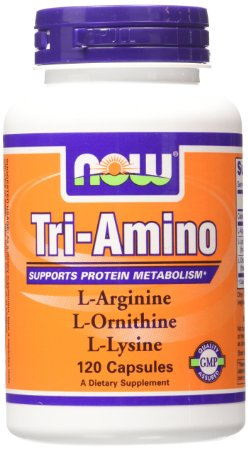 NOW Foods Tri-amino, 120 Capsules