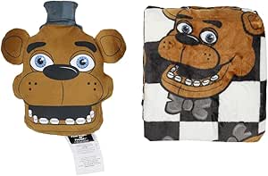 Bioworld Five Nights at Freddy's Throw Blanket and Pillow Set