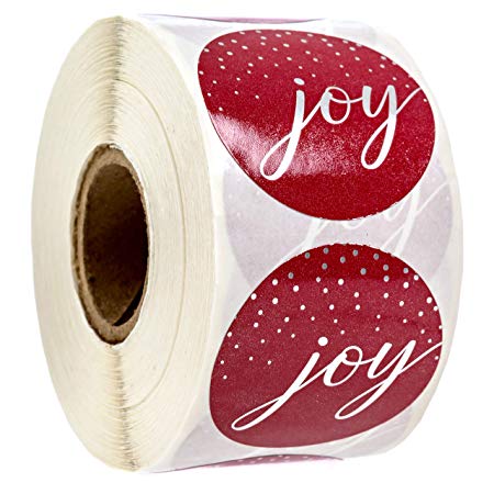 Joy Christmas Stickers/500 Christmas Tags