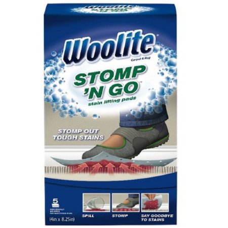 Woolite Carpet and Rug Stomp N' Go Stain Lifting Pads - 5 Pack