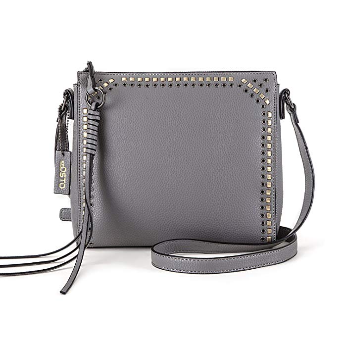 Medium Crossbody Bags for Women, seOSTO Shoulder Bag with Tassel Crossbody Purse Wallet Multi Pocket Bags