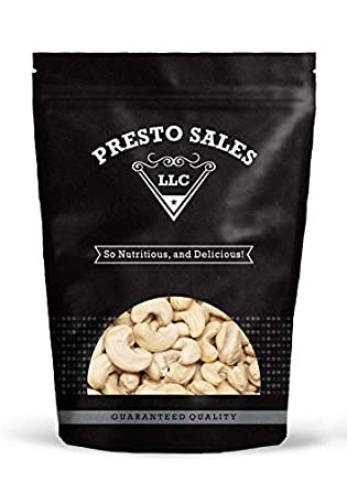 Cashew, "Fresh off the tree" Whole Raw (5 lbs.) by Presto Sales LLC