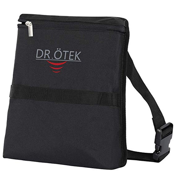 DR.ÖTEK Metal Detectors Waterproof Diggers Pouch,Portable Accessory Tools Waist Finds Bag for Pinpointer