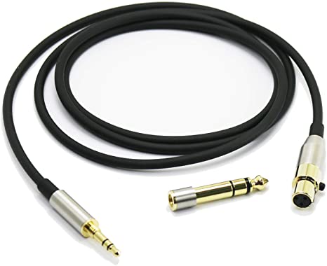 Replacement Audio Upgrade Cable Compatible with AKG K240, K240S, K240MK II, Q701, K702, K141, K171, K181, K271s, K271 MKII, M220, Pioneer HDJ-2000 Headphones 1.2meters/4feet