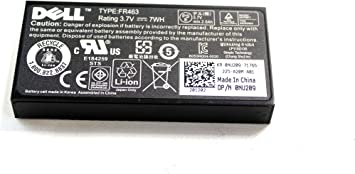 Dell New FR463 Battery for Poweredge Perc 5i 6i P9110 NU209 U8735 XJ547