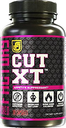 CUT-XT Appetite Suppressant That Works for Weight Loss - Stimulant-Free Appetite Control Supplement for Maximum Fat Burning - 20:1 Caralluma Fimbriata, EGCG, 5-HTP, & More - 30 Natural Veggie Pills