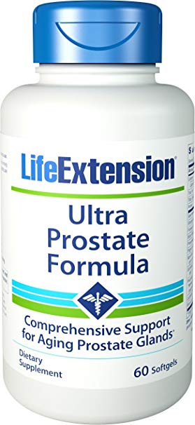 Life Extension Ultra Prostate Formula, 60 Softgels (Pack of 2)