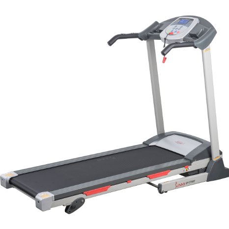 Sunny Health & Fitness SF-T7603 Motorized Treadmill, Grey