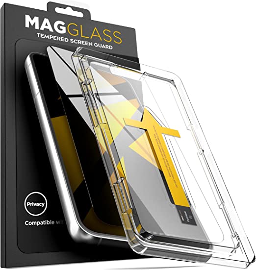 Magglass Tempered Glass Designed for Samsung Galaxy S22 Plus Privacy Screen Protector, Anti Spy Display Guard (Case Compatible)