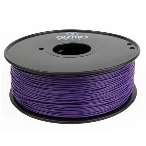 Gizmo Dorks 3mm (2.85mm) ABS Filament 1kg / 2.2lb for 3D Printers, Dark Purple