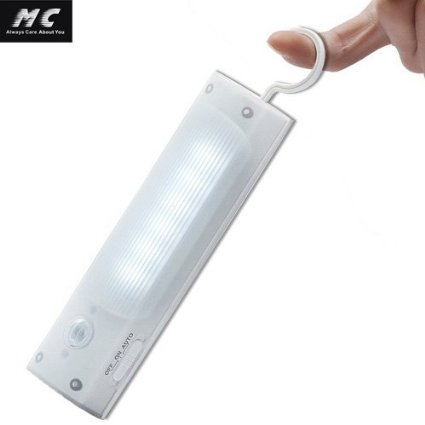 M&C Super Bright Sensing Closet Light - 780 MAH USB Rechargeable LED Wireless Wall Light | Built-in Magnet