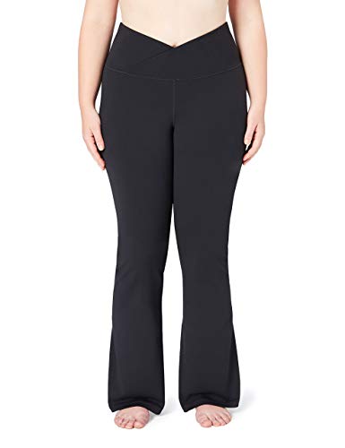 Amazon Brand - Core 10 Women’s (XS-3X) ‘Build Your Own’ Yoga Bootcut Pant (Inseams, Waist Styles Available)