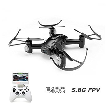 EACHINE E40G 5.8G FPV Quadcopter Drone With 720P Wide Angle HD Camera And Screen On Remote Control Quadcopter RTF Mode 2