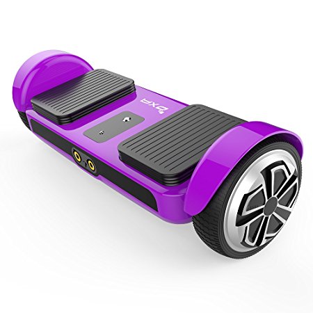 Hoverboard OXA Self Balancing Scooter UL 2272 Certified with LED Light, Intelligent Balance Correction, Solid Complete Board Design, IP54 Water Resistant, Super Long Range 17km, Purple