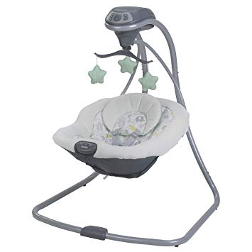 Graco Simple Sway Baby Swing, Sketch Safari