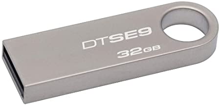 Kingston Digital DataTraveler SE9 32GB USB 2.0 Flash Drive (DTSE9H/32GBZ)