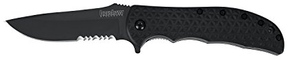 Kershaw 3650CKTST Black Volt II Serrated Folding SpeedSafe Knife