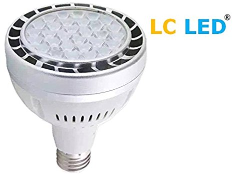 LC LED 250W PAR30 High Output Medium Bay LED Bulb, 40W 3600 Lumens, Daylight White (6500K), Metal Halide, CFL & Halogen PAR Replacement, Non-Dimmable