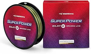 KastKing SuperPower Braided Fishing Line - Abrasion Resistant Braided Lines – Incredible Superline – Zero Stretch – Smaller Diameter – A Must-Have!