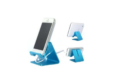 Ctronics Portable Durable Aluminum Cell Phone Holder Multifunctional Metal Stand Amount for Apple iPhone 6 Plus 5S 5C 5 4S 4 3 3GS iPod touch Blackberry Samsung Galaxy Note 3 4 80 101 S5 S4 S3 Google Nexus 456 7 9 10 HTC One M8Lenovo Sky Blue