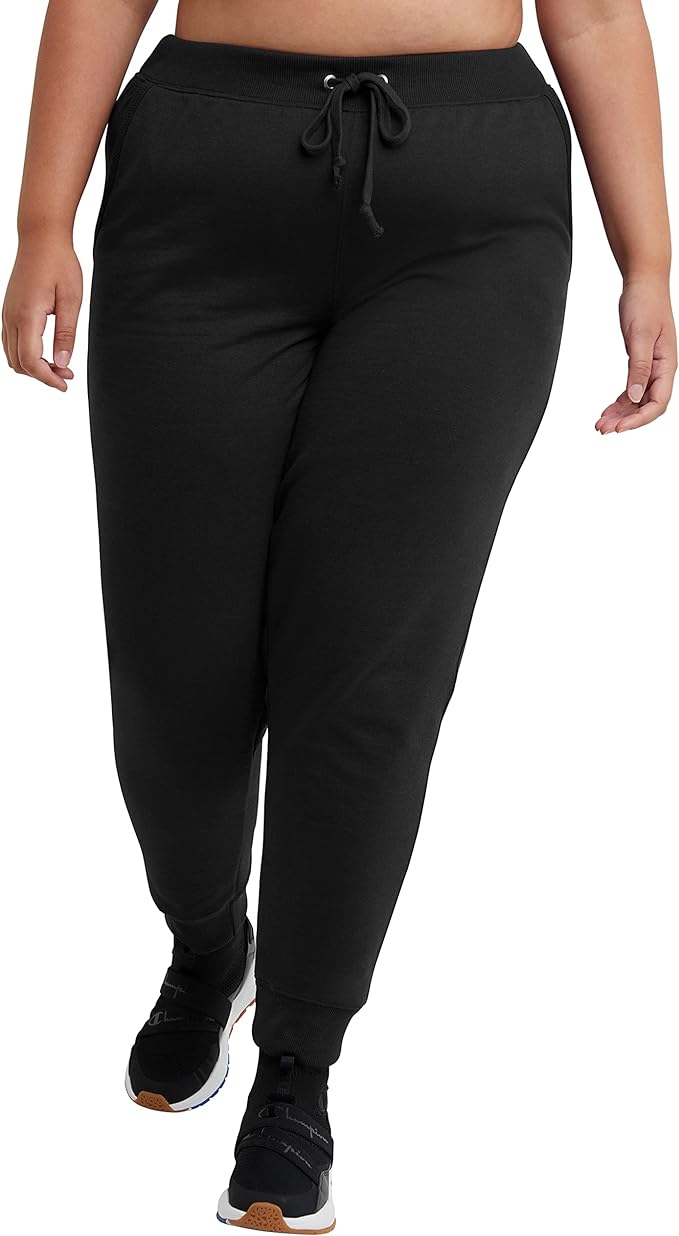 Champion Women's Joggers, Powerblend, Fleece Joggers, Sweatpants for Women, 29" (Reg. or Plus)