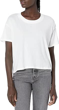 Alternative Women's Cropped T shirt, Headliner Vintage Cropped Tee