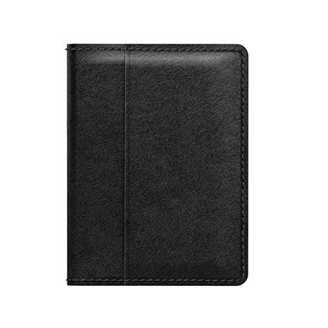 Nomad Wallet with Integrated Tile Tracker | Black Horween Leather