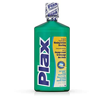 Plax Advanced PreBrushing Dental Rinse, Soft Mint, 24 Ounce
